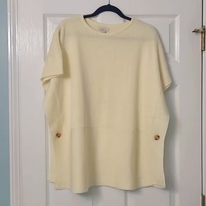 Gently used LOFT poncho XS/S